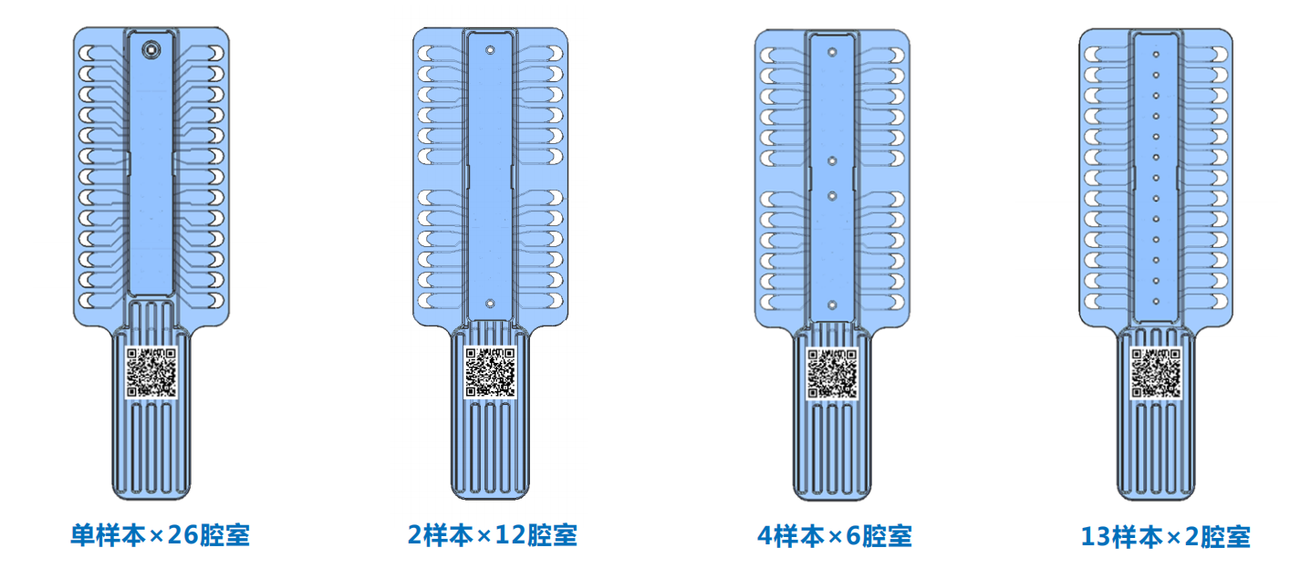 检测芯片 · 四种规格